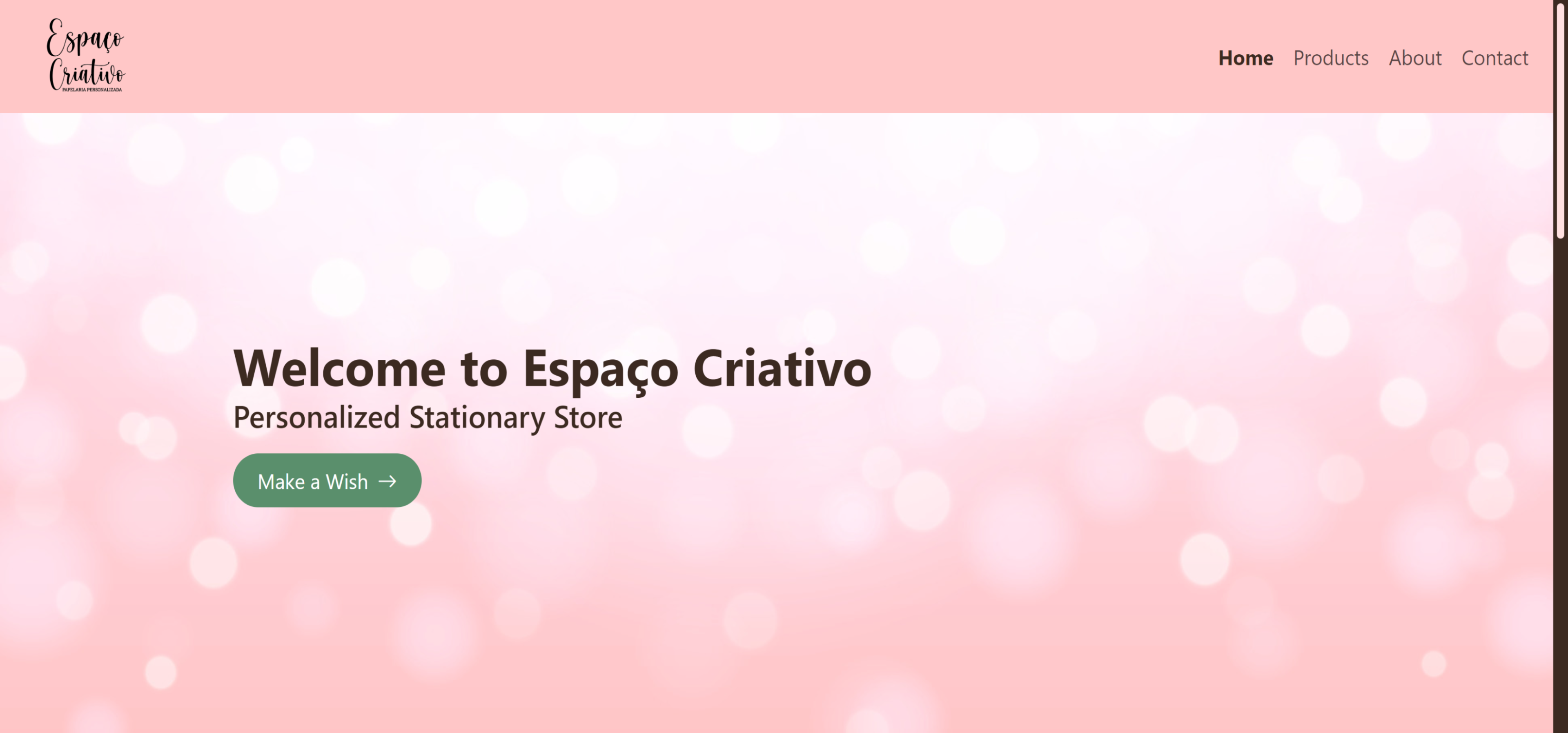 site espaço criativo