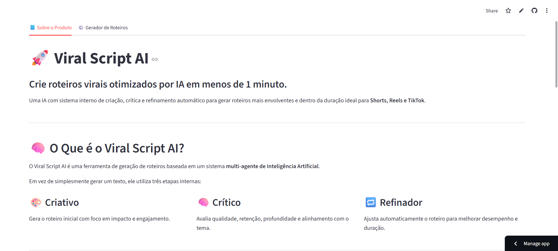 site viral script ai